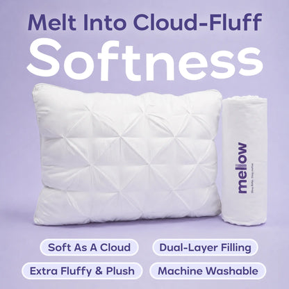 Ploof Pillow – Breathable and supportive, never collapses, comfortably supports the neck for side, back, and stomach sleeping.