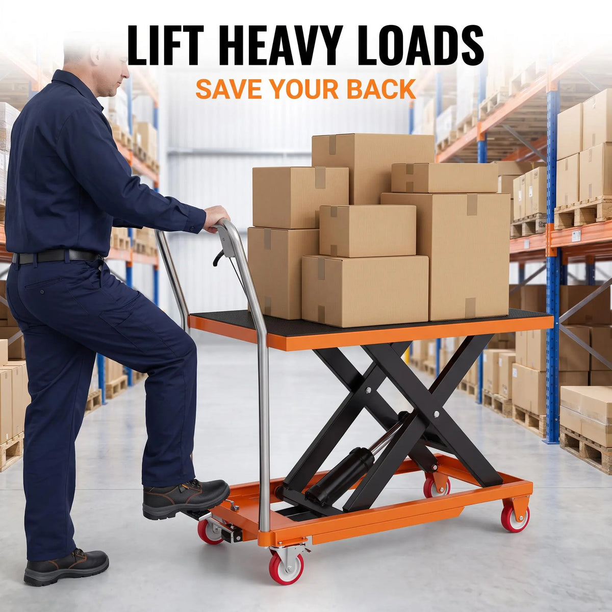 Garvee 1100 lb Hydraulic Lifting Platform