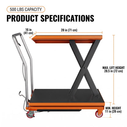 Garvee 1100 lb Hydraulic Lifting Platform